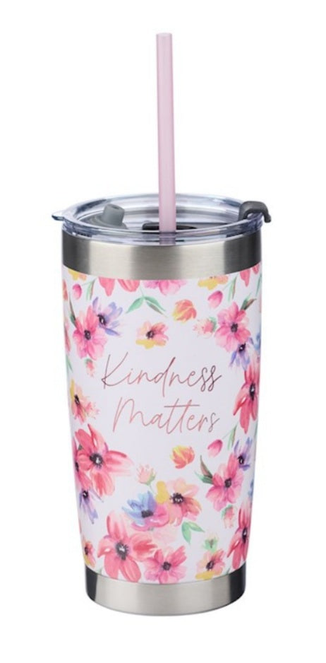 Kindness Is Like A Strawberry Margarita Thermal Tumbler